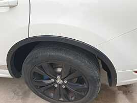 Bandou Ornament Plastic de pe Aripa Caroserie Stanga Spate Volkswagen Touareg 7P 2011 - 2018 [K9013]