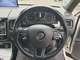 Volan 3 Spite cu Comenzi si Padele FARA Airbag Volkswagen Touareg 7P 2011 - 2018 [K9017]
