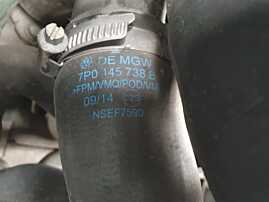 Furtun Conducta Aer Intercooler Dreapta Porsche Cayenne 3.0 TDI CRCA 2010 - 2017 Cod 7P0145738B [K9050]