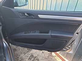 Panou Tapiterie Fata Interioara Piele Neagra de pe Usa Portiera Dreapta Fata Skoda Superb 2 2008 - 2015 [K8922]