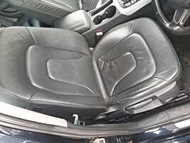 Interior Piele Neagra Fara Incalzire Scaune Fata Stanga Dreapta si Bancheta Spate Sezut cu Spatar Audi A4 B8.5 Break Combi 2008 - 2015 [K8961]