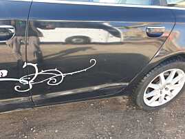 Usa Usi Portiera Portiere Stanga Spate Dezechipata cu Defect Audi A6 C6 Sedan Berlina 2004 - 2011 Culoare LY9B [K9245]