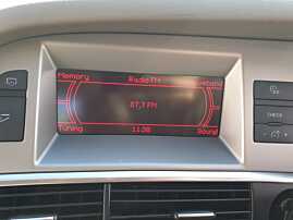Display Afisaj Ecran de la Navigatie Radio CD Player Audi A6 C6 2004 - 2011 [K9263]