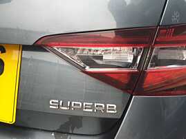 Tripla Lampa Stop Dreapta de pe Haion Hayon Portbagaj Skoda Superb 3 Berlina Sedan NFL Non Facelift 2015 - 2019 [K9426]