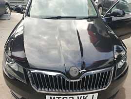 Capota Motor cu Sigla Emblema cu Imperfectiuni Skoda Superb 2 FL Facelift 2013 - 2015 Culoare LF9R [Q0095]