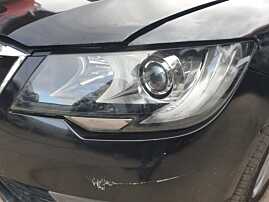 Far Stanga Halogen cu Lupa Skoda Superb 2 FL Facelift 2013 - 2015 [Q0107]