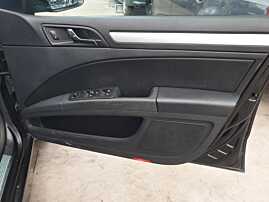 Panou Tapiterie Fata Interioara Piele Neagra de pe Usa Portiera Dreapta Fata Skoda Superb 2 2008 - 2015 [Q0113]
