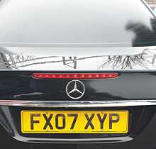 Stop Lampa Aditional Auxiliar de pe Capota Portbagaj Mercedes Clasa E Class W211 Berlina Sedan 2002 - 2009 [Q0580]