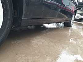 Ornament Prag Plastic Stanga Mercedes Clasa E Class W211 Berlina Sedan FL Facelift 2006 - 2009 Culoare 197 C197 [Q0590]