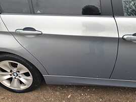 Usa Usi Portiera Portiere Dreapta Spate Dezechipata BMW Seria 3 E91 Berlina Sedan 2004 - 2011 Culoare A34 Arktis Metallic [K9279]