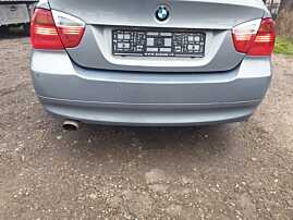 Bara Spoiler Spate cu Locas Senzori Parcare BMW Seria 3 E90 Sedan Berlina NFL Non Facelift 2004 - 2007 Culoare A34 Arktis Metallic [K9282]