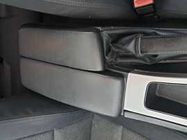 Capac Cotiera Piele Neagra cu Consola si Aux BMW Seria 3 E90 E91 2004 - 2011 [K9307]