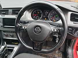 Volan Piele 3 Spite cu Comenzi FARA Airbag Volkswagen Golf 7 2013 - 2020 [Q0437]