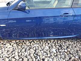 Usa Usi Portiera Portiere Stanga cu Imperfectiuni BMW Seria 3 E92 2006 - 2013 Culoare 381/5 Le Mans Blau Metallic [K9329]