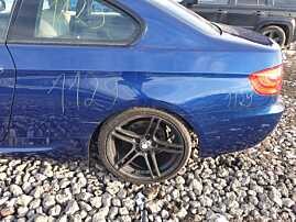 Aripa Caroserie Stanga Spate BMW Seria 3 E92 2006 - 2013 Culoare 381/5 Le Mans Blau Metallic [K9334]