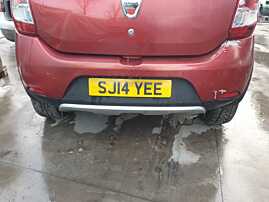 Bara Spoiler Spate Fara Locas Senzori Dacia Sandero 2 Stepway 2012 - 2016 Culoare TEB76 [Q0013]