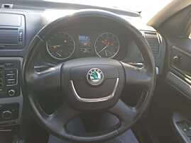 Volan Piele 4 Spite FARA Airbag Skoda Octavia 2 Facelift FL 2008 - 2013 (uzura) [Q1972]