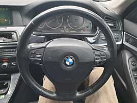 Volan Piele 3 Spite FARA Airbag BMW Seria 5 F10 F11 2009 - 2014 [Q0220]