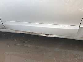 Bandou Ornament Plastic de pe Usa Portiera Stanga Fata Renault Scenic 3 2009 - 2016 Culoare TED69 [Q0328]