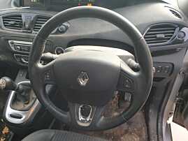 Volan Piele 3 Spite cu Comenzi Fara Airbag Renault Scenic 3 2009 - 2016 [Q0350]