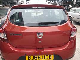 Haion Hayon Portbagaj Dezechipat cu Luneta Geam Sticla Dacia Sandero 2 2012 - 2016 Culoare TEB76 [Q0133]