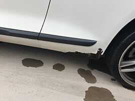 Bandou Ornament Plastic de pe Aripa Caroserie Stanga Spate Volkswagen Scirocco 2008 - 2014 [Q0933]