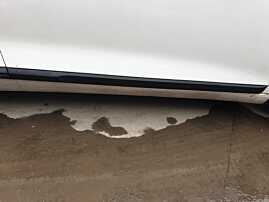 Bandou Ornament Plastic de pe Usa Portiera Dreapta Volkswagen Scirocco 2008 - 2014 [Q0936]