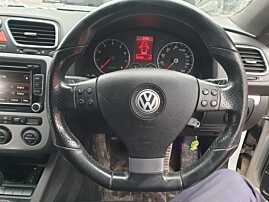 Volan Piele 3 Spite cu Airbag Complet cu Padele si Comenzi Volkswagen Scirocco 2008 - 2017 [Q0968]