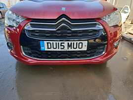 Bara Spoiler Fata cu Grile si Proiectoare cu Imperfectiuni Citroen DS4 2011 - 2015 Culoare LKR [Q1011]