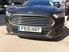 Bara Spoiler Fata cu Grile si Proiectoare Ford Mondeo Mk 5 NFL Non Facelift 2014 - 2018 Culoare ND [Q0795]