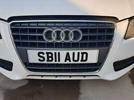 Grila Centrala cu Emblema Sigla de pe Bara Spoiler Fata Audi A5 8T Sportback 2008 - 2011 [Q1066]