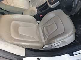 Scaun Dreapta Fata Pasager Piele Crem cu Incalzire Audi A5 8T Sportback 2008 - 2017 [Q1088] [Q1090]