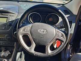 Volan Piele 4 Spite cu Comenzi FARA Airbag cu Uzura Hyundai ix35 2009 - 2015 [Q1509]