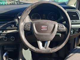 Volan Piele cu Comenzi si Padele FARA Airbag cu Uzura Volkswagen Sharan 2 2010 - 2015 [Q1795]