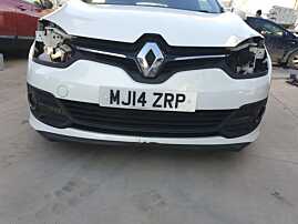 Bara Fata Completa cu Grile Proiectoare si Lumini de zi Daylight Renault Megane 3 Coupe 2 Usi FL Facelift 2014 - 2016 Culoare TEQNC [Q1663]