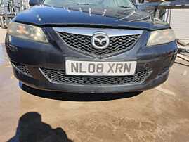 Bara Spoiler Fata cu Grile Fara Grila cu Emblema cu Imperfectiuni Mazda 6 FL Facelift 2005 - 2008 [Q2301]