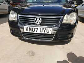 Bara Spoiler Fata Completa cu Grila Emblema Volkswagen EOS Non Facelift NFL 2006 - 2010 Culoare LC9X (zgarieturi) [Q2380]