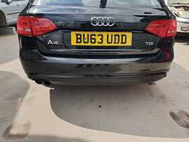 Bara Spoiler Spate cu Locas Senzori Parcare Audi A4 B8 B8.5 Break Combi FL Facelift 2012 - 2015 Culoare LY9B [K8945]