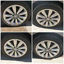 Set 4 Jante Janta Roata Roti Aliaj 235 45 17 R17 Volkswagen Passat CC 2008 - 2012 [K9804]