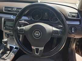 Volan 3 Spite din Piele cu Comenzi FARA Airbag Volkswagen Passat B6 2005 - 2010 [LR0482]