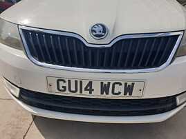 Grila Radiator Spoiler Bara Fata Skoda Rapid 2012 - 2017 [C4412]