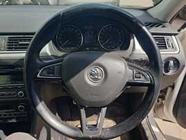 Volan Piele 3 Spite cu Comenzi FARA Airbag Skoda Rapid 2012 - Prezent [Q2732]