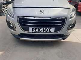Bara Spoiler Fata cu Grile si Proiectoare si Locas Senzori Parcare Peugeot 3008 FL Facelift 2013 - 2016 Culoare EZR (zgarieturi) [Q3275]