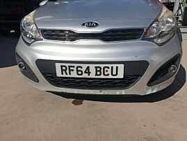 Bara Spoiler Fata Completa FARA Grila Emblema Kia Rio 3 2011 - 2015 Culoare 3D (sparta jos pe mijloc) [Q2877]