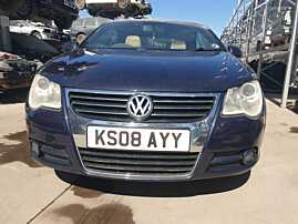 Bara Spoiler Fata Completa cu Grila Emblema Volkswagen EOS Non Facelift NFL 2006 - 2010 Culoare LK5N (zgarieturi) [Q2638]