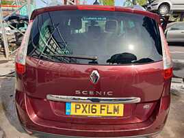 Hayon Haion Portbagaj Dezechipat cu Luneta Geam Sticla cu Inceput Rugina Renault Grand Scenic 3 2009 - 2016 Culoare TENNM [C8663]