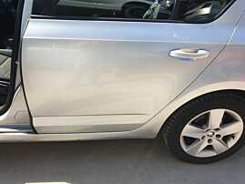Usa Usi Portiera Portiere Stanga Spate cu Imperfectiuni Skoda Octavia 3 Break Combi 2013 - 2017 Culoare LA7W 8E8E [0274]