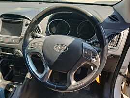 Volan Piele 4 Spite cu Comenzi FARA Airbag cu Uzura Hyundai ix35 2009 - 2015 [Q2960]