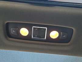 Plafoniera Lumini Lampa Iluminare Habitaclu Neagra Spate Pasageri Audi Q7 4L 2007 - 2015 [Q3216]