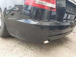 Bara Spoiler Spate cu Locas Senzori Parcare cu Imperfectiuni Audi A6 C6 4F Berlina Sedan 2005 - 2008 [L1933]